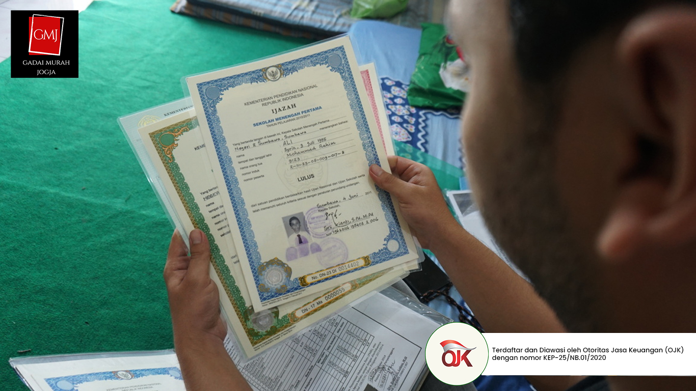Apakah Bisa Gadai Ijazah di Jogja? Cek Faktanya di Sini!