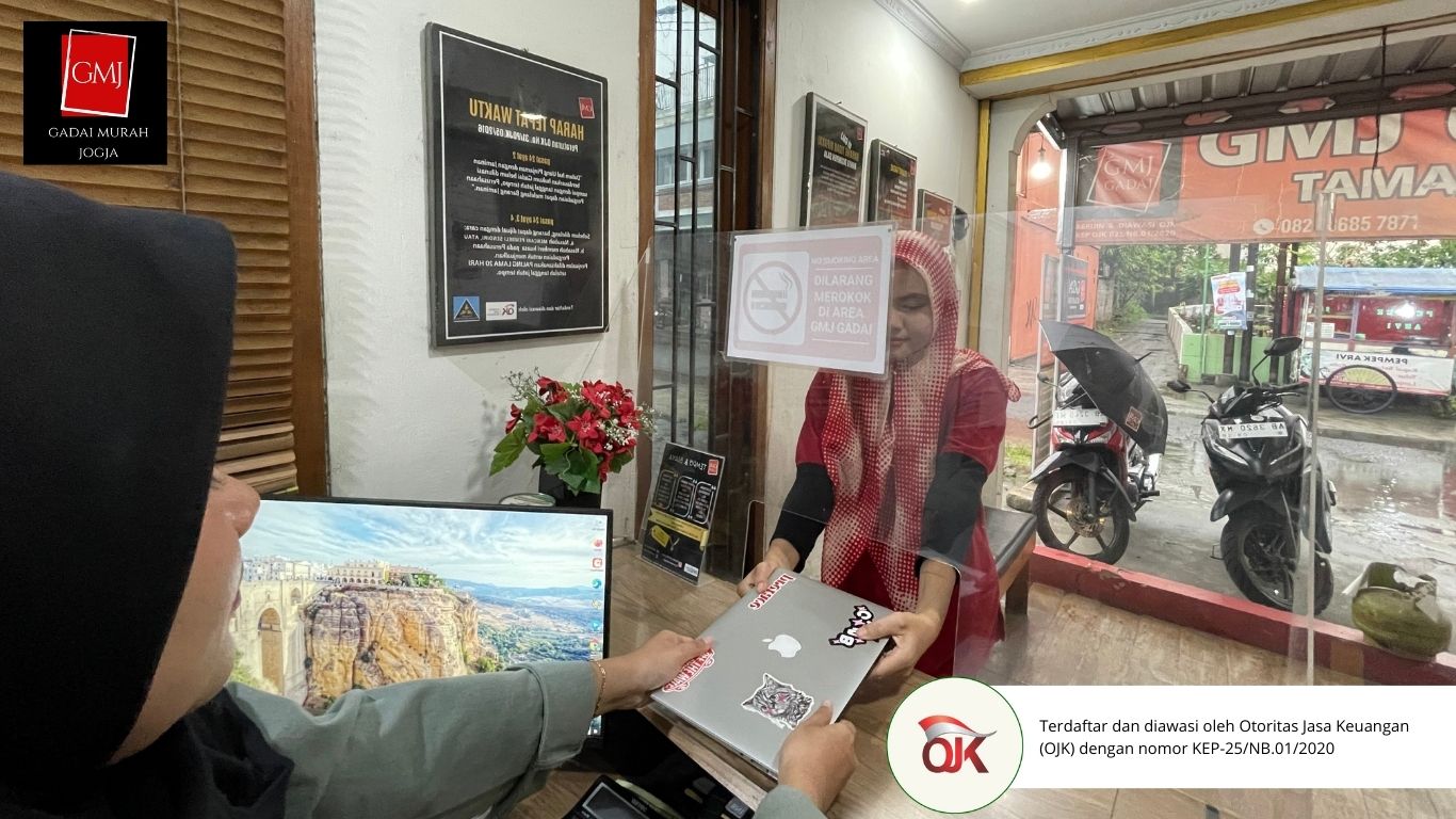 Gadai Laptop Second Area Grojogan Tamanan Jogja