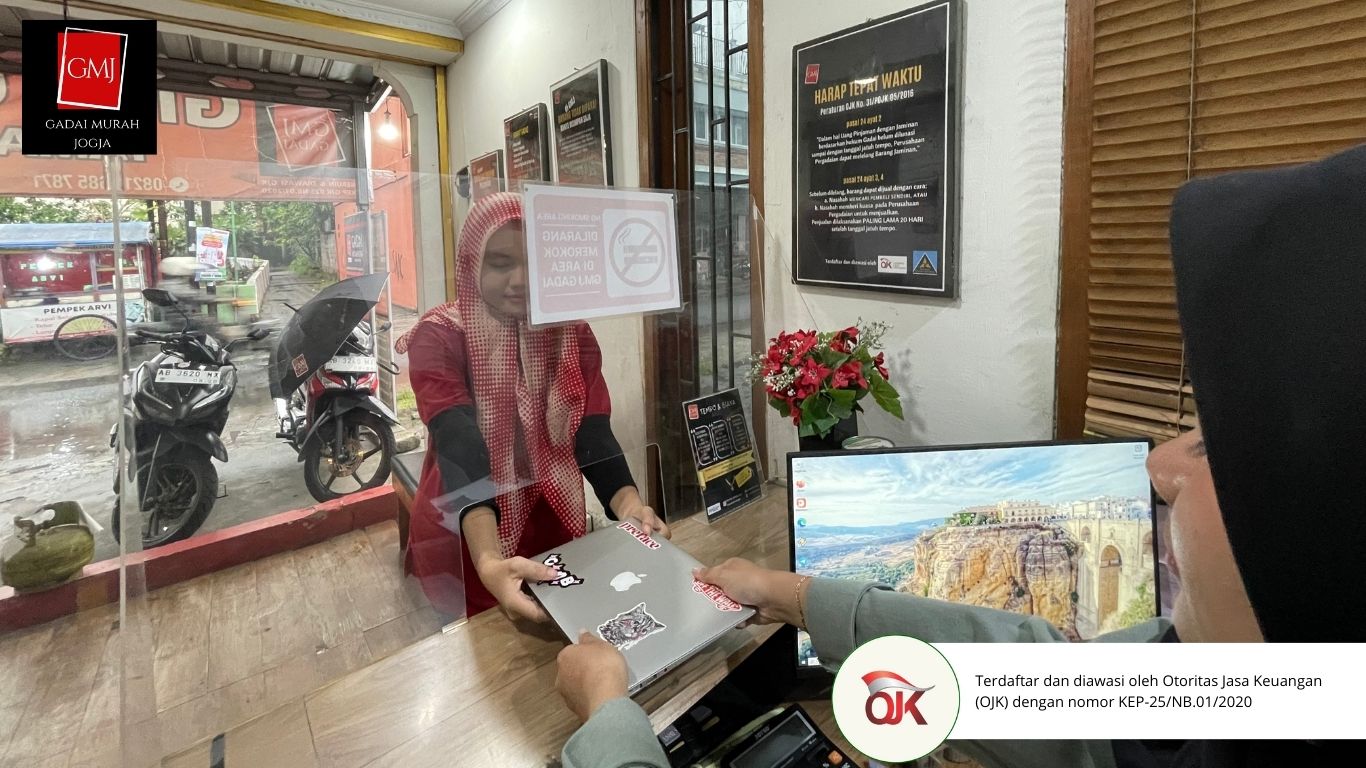 Gadai Laptop Tanpa Dus di Ringroad Barat - Cair Tinggi & Aman