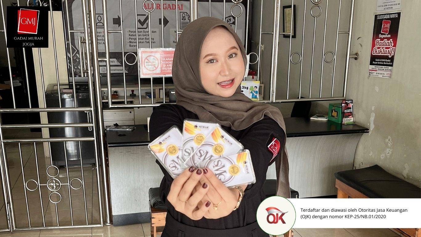Gadai Emas Jogja Terbaik - Cair 5 Menit, Aman dan Terima Tanpa Surat